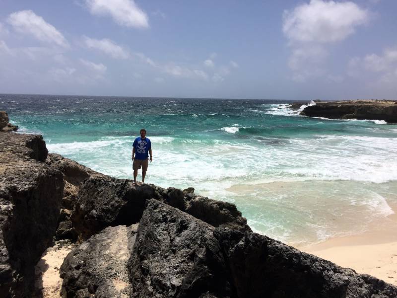 Jeff at Playa Chikitu