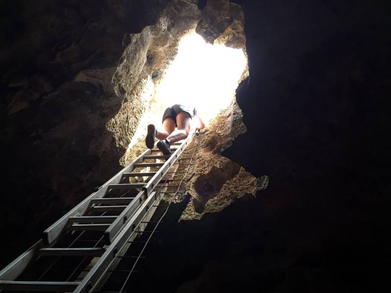 Entry/Exit to First Cave