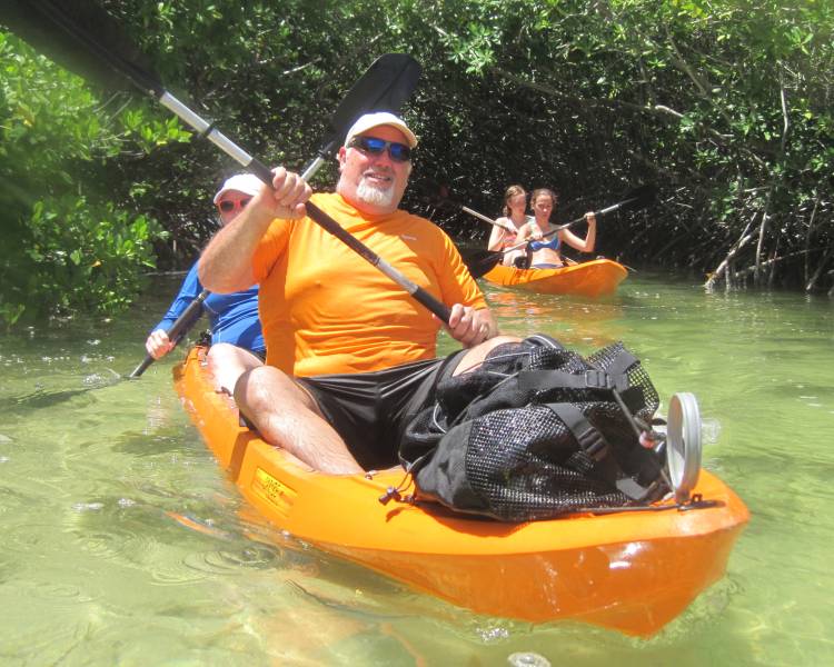 Patrick & Yvonne Kayaking