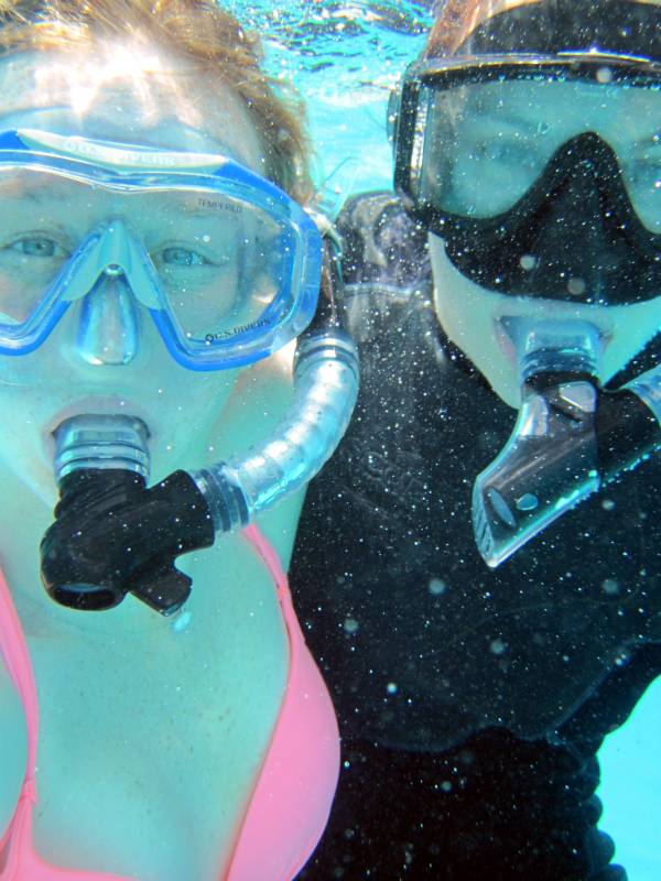 Vickie & Alex Snorkeling