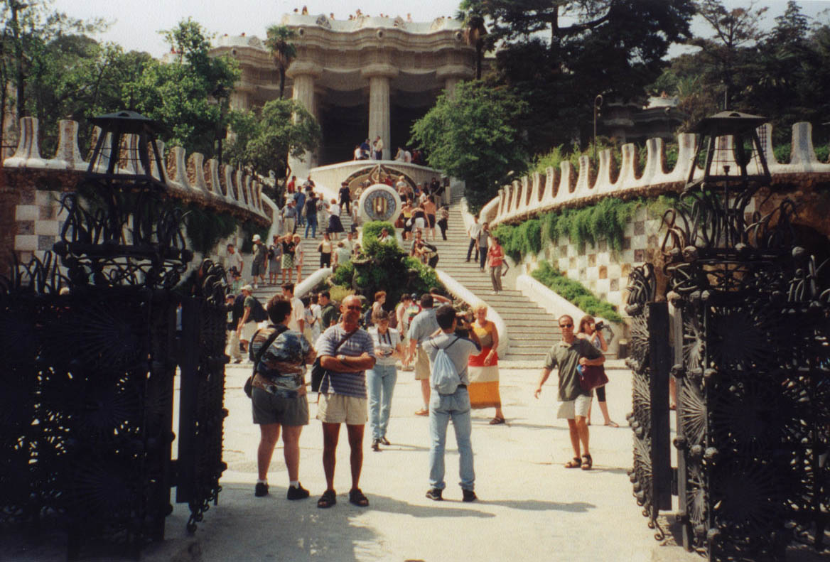 Gaudi's Park Gell, Barcelona, Spain