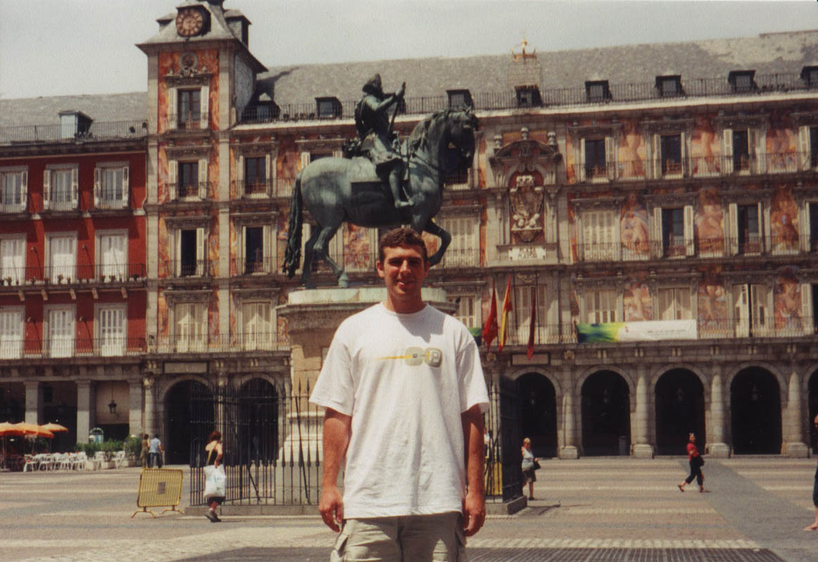 Me in Madrid, Spain