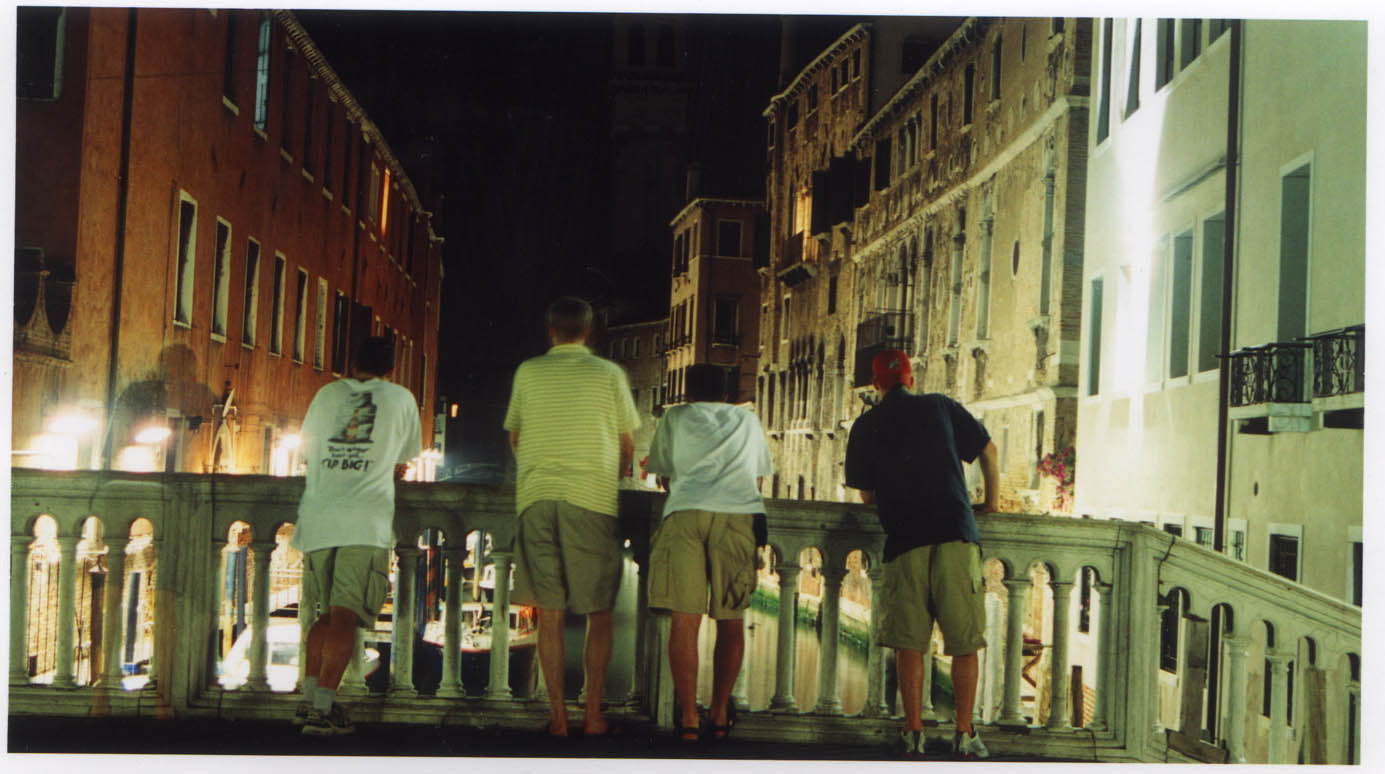 Bridge at Night, Venice, Italy (Photo by Chris Frazier)