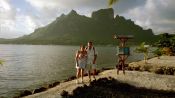 Jeff and Irma on Bora Bora