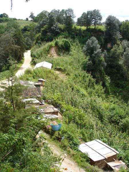 View from near Mayan Ruins near Quiche