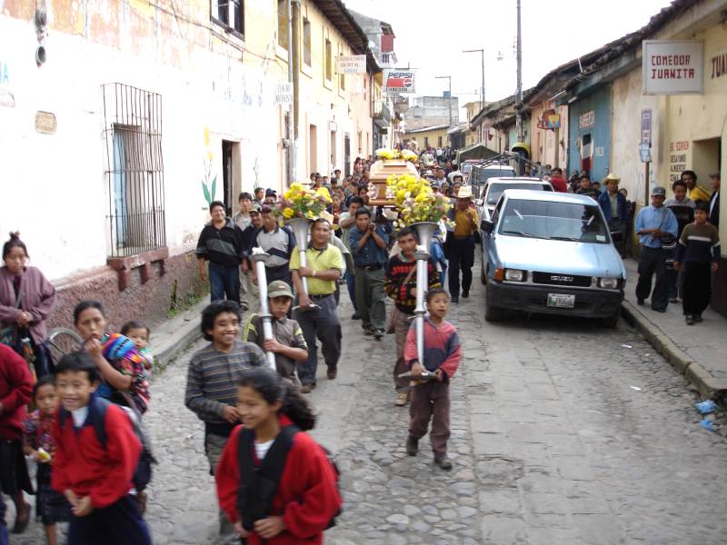 Funeral in Chichicastenango