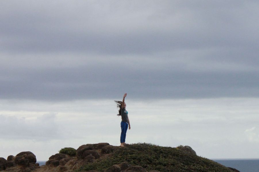 Alex Atop a Hill