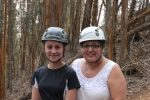 Alex & Irma at Ziplining