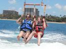 Irma & Alex Parasailing