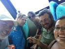 On Ferry Leaving Cozumel