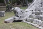 Carved Serpent Head, Chichén Itzá
