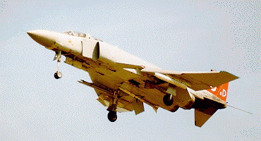 F-4 landing