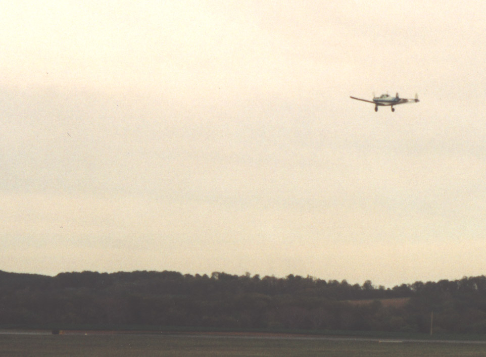 Ercoupe N3888H, climbout