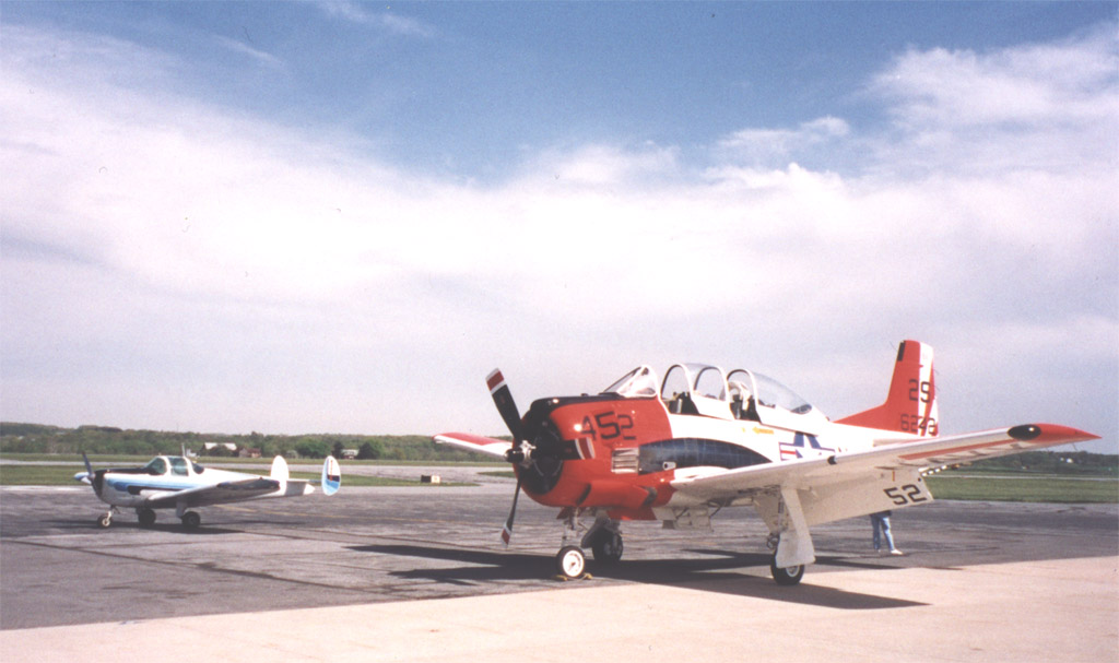 Ercoupe N3888H, with trainer