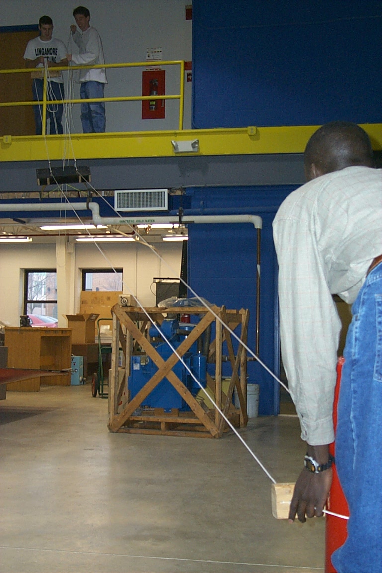 UMD Dragonfly landing gear test rig