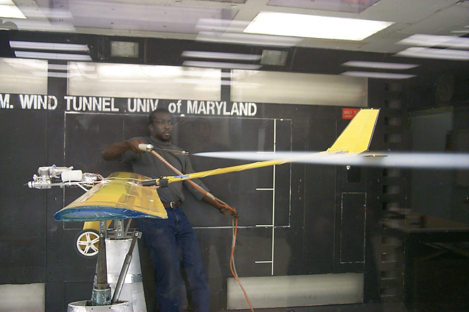 Smoke Visualization of Baseline Wingtip II