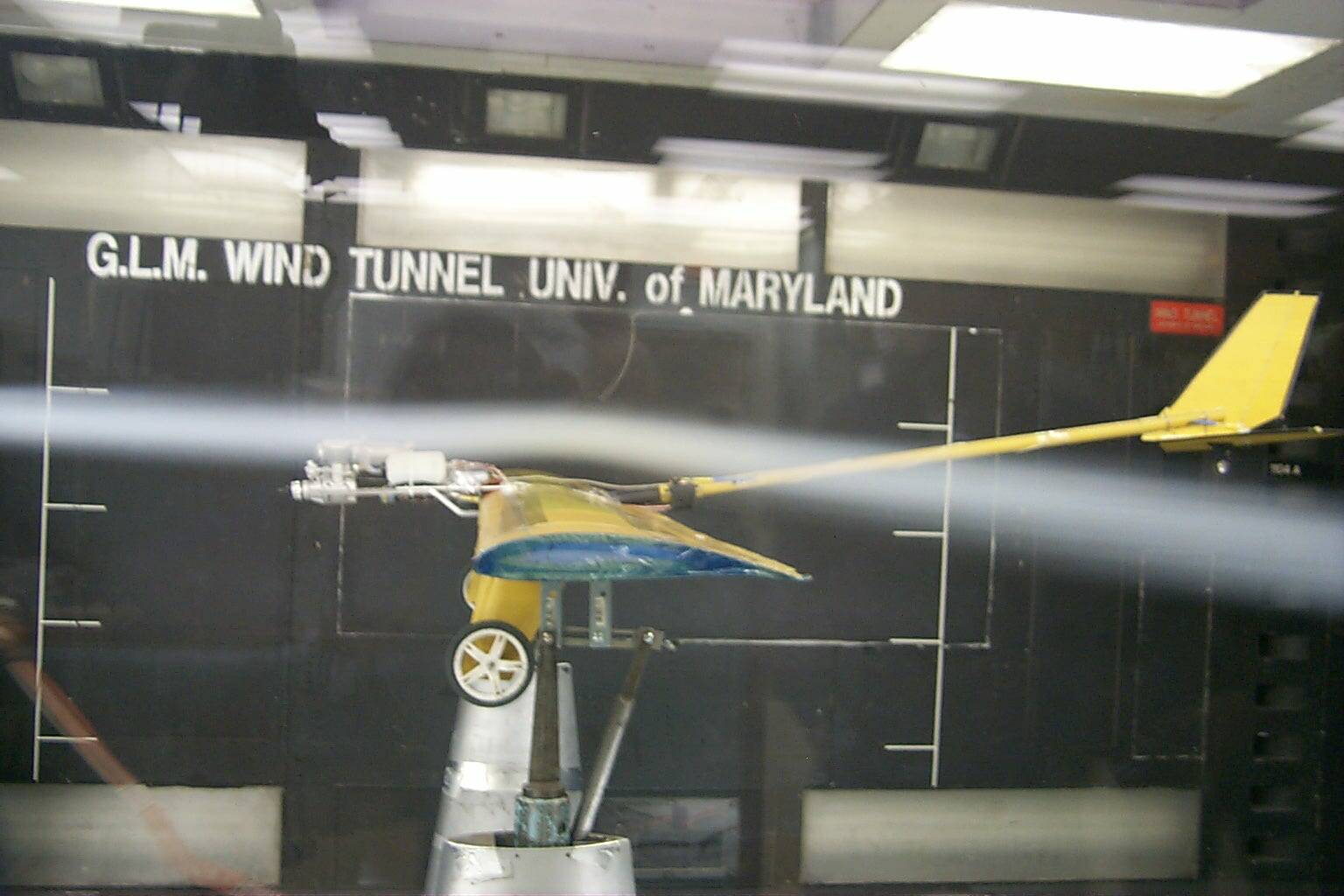 UMD Dragonfly smoke visualization of baseline wing tip