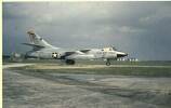 RB-66B landing at RAF Alconbury, UK