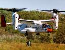 V-22 Osprey in helicopter mode