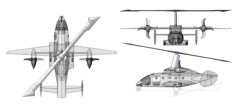 Medium Size Heliplane