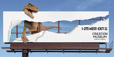 AiG Creation Museum Billboard