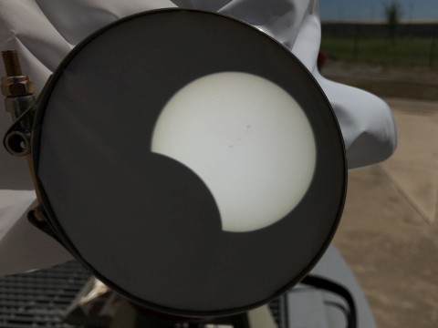 Eclipse Viewing Setup