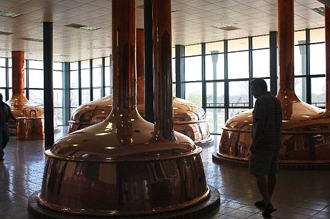 Jeff at the Spoetzl Brewery