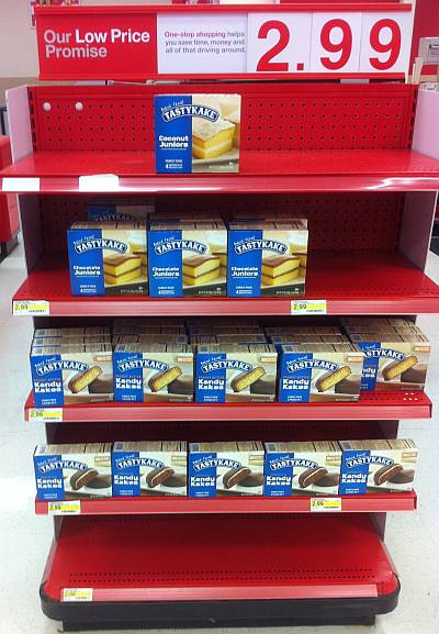 Tastykakes in Target