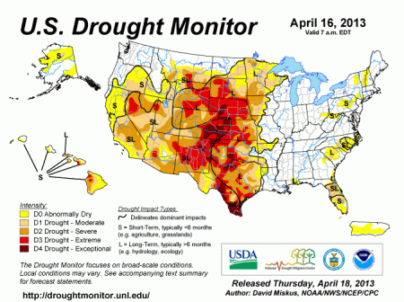 U.S. Seasonal Drought Outlook