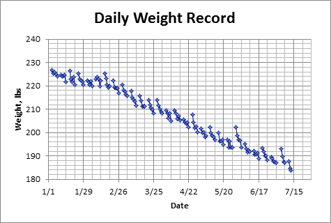 Weight Loss Daily Record