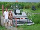 Jeff, Irma & Alex by the Airboat We Rode