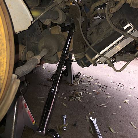 Steering Rack Upper Passenger Side Bolt