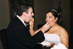 Jeff & Irma Feeding Each Other Cake