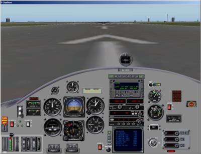 X-Plane Screenshot: Cockpit